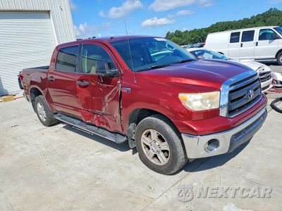 Czwarte zdjęcie samochodu z boku: 2010 TOYOTA TUNDRA CREWMAX SR5 VIN:5TFEY5F11AX091896 - miniatura
