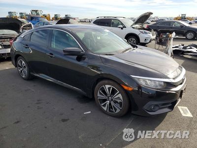 Czwarte zdjęcie samochodu z boku: 2017 HONDA CIVIC EX VIN:19XFC1F39HE205585 - miniatura