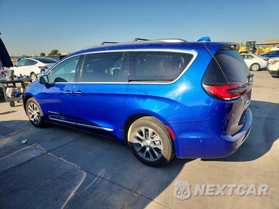 Drugie zdjęcie samochodu z przodu: 2021 CHRYSLER PACIFICA HYBRID PINNACLE VIN:2C4RC1N70MR514887 - miniatura