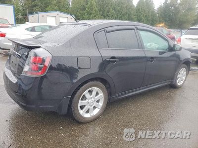 Trzecie zdjęcie samochodu z tyłu: 2012 NISSAN SENTRA VIN:3N1AB6AP9CL739827 - miniatura