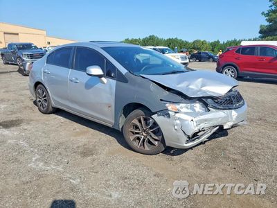 Czwarte zdjęcie samochodu z boku: 2013 HONDA CIVIC EX VIN:19XFB2F88DE215880 - miniatura