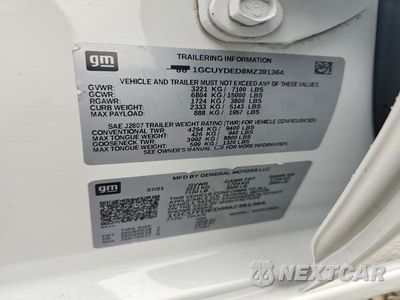Zdjęcie 13 z 13 samochodu: 2021 CHEVROLET SILVERADO K1500 LT VIN:1GCUYDED8MZ391364 - miniatura