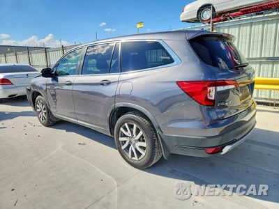 Drugie zdjęcie samochodu z przodu: 2020 HONDA PILOT EXL VIN:5FNYF5H59LB026701 - miniatura