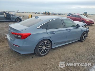 Trzecie zdjęcie samochodu z tyłu: 2024 HONDA CIVIC TOURING VIN:2HGFE1F94RH323081 - miniatura