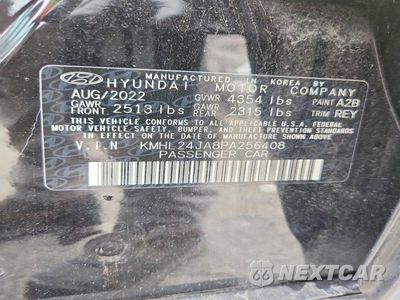 Zdjęcie 12 z 12 samochodu: 2023 HYUNDAI SONATA SE VIN:KMHL24JA8PA256408 - miniatura
