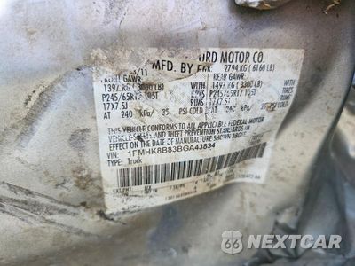 Zdjęcie 13 z 13 samochodu: 2011 FORD EXPLORER VIN:1FMHK8B83BGA43834 - miniatura