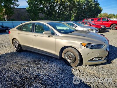Czwarte zdjęcie samochodu z boku: 2017 FORD FUSION TITANIUM HEV VIN:3FA6P0RU8HR384073 - miniatura