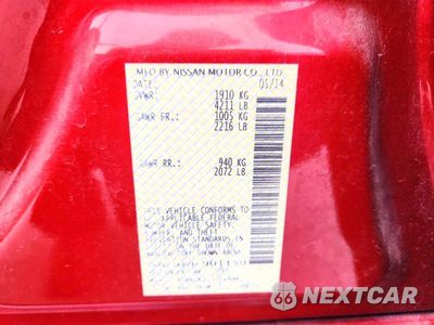 Zdjęcie 12 z 12 samochodu: 2014 NISSAN ALTIMA 2.5 S VIN:1N4AL3AP2EC901150 - miniatura