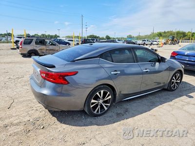 Trzecie zdjęcie samochodu z tyłu: 2017 NISSAN MAXIMA PLATINUM VIN:1N4AA6AP7HC364206 - miniatura