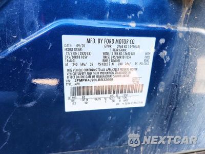 Zdjęcie 12 z 12 samochodu: 2020 FORD EDGE SEL VIN:2FMPK4J90LBB32669 - miniatura
