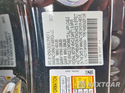 Zdjęcie 13 z 13 samochodu: 2023 HONDA ACCORD EX VIN:1HGCY1F34PA054341 - miniatura