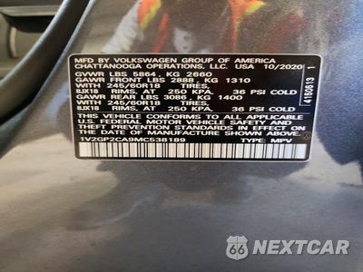 Zdjęcie 14 z 14 samochodu: 2021 VOLKSWAGEN ATLAS S VIN:1V2GP2CA9MC538189 - miniatura