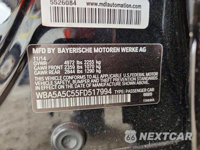 Zdjęcie 12 z 12 samochodu: 2015 BMW 528 I VIN:WBA5A5C55FD517994 - miniatura