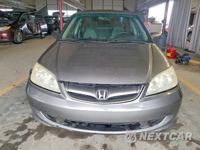 Piąte zdjęcie samochodu w środku: 2005 HONDA CIVIC EX VIN:1HGES26785L011562 - miniatura