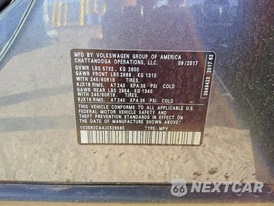 Zdjęcie 13 z 14 samochodu: 2018 VOLKSWAGEN ATLAS SEL VIN:1V2ER2CA4JC528585 - miniatura