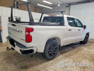 Trzecie zdjęcie samochodu z tyłu: 2023 CHEVROLET SILVERADO K1500 CUSTOM VIN:3GCPDBEK4PG129678 - miniatura