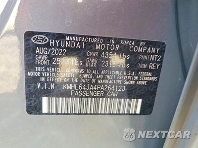 Zdjęcie 12 z 12 samochodu: 2023 HYUNDAI SONATA SEL VIN:KMHL64JA4PA264123 - miniatura