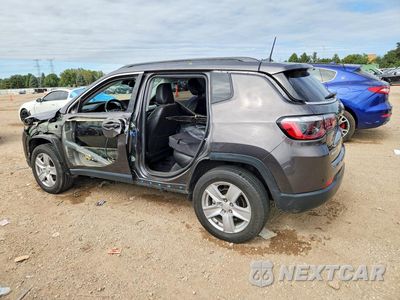 Drugie zdjęcie samochodu z przodu: 2022 JEEP COMPASS LATITUDE VIN:3C4NJDBB2NT217472 - miniatura