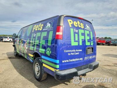 Drugie zdjęcie samochodu z przodu: 2014 CHEVROLET EXPRESS G2500 VIN:1GCWGGCA1E1149828 - miniatura
