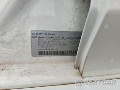 Zdjęcie 13 z 13 samochodu: 2015 AUDI A4 PREMIUM VIN:WAUBFAFL5FN042171 - miniatura