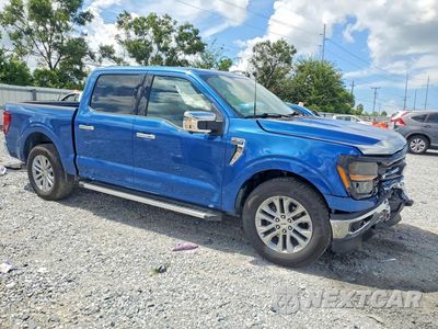 Czwarte zdjęcie samochodu z boku: 2025 FORD F150 XLT VIN:1FTEW3KP3SFA12417 - miniatura