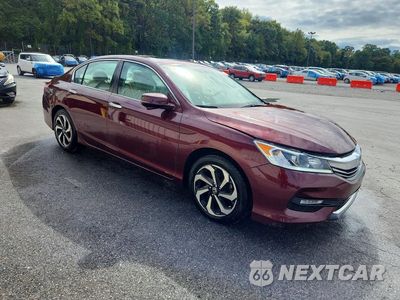Czwarte zdjęcie samochodu z boku: 2016 HONDA ACCORD EX VIN:1HGCR2F71GA081468 - miniatura