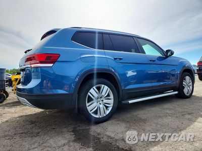 Trzecie zdjęcie samochodu z tyłu: 2019 VOLKSWAGEN ATLAS SE VIN:1V2UR2CA6KC525247 - miniatura
