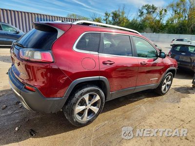 Trzecie zdjęcie samochodu z tyłu: 2019 JEEP CHEROKEE LIMITED VIN:1C4PJMDNXKD179989 - miniatura