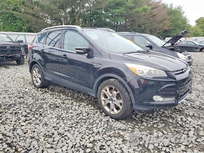 Czwarte zdjęcie samochodu z boku: 2014 FORD ESCAPE TITANIUM VIN:1FMCU9J9XEUB53709 - miniatura