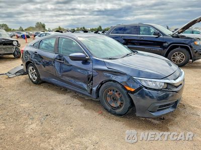Czwarte zdjęcie samochodu z boku: 2016 HONDA CIVIC LX VIN:19XFC2F55GE032024 - miniatura