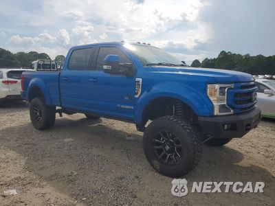 Czwarte zdjęcie samochodu z boku: 2021 FORD F250 SUPER DUTY VIN:1FT8W2BT7MED11129 - miniatura