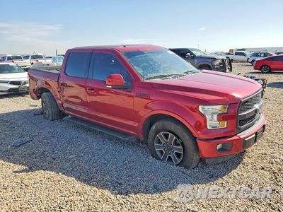 Czwarte zdjęcie samochodu z boku: 2016 FORD F150 SUPERCREW VIN:1FTEW1EP5GFC22556 - miniatura