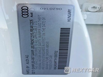 Zdjęcie 12 z 12 samochodu: 2017 AUDI A3 PRESTIGE VIN:WAUHUHFF7H1056702 - miniatura