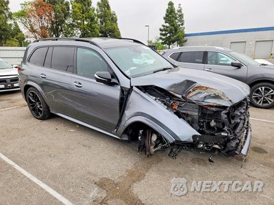 Czwarte zdjęcie samochodu z boku: 2025 MERCEDES-BENZ GLS 450 4MATIC VIN:4JGFF5KE2SB423860 - miniatura