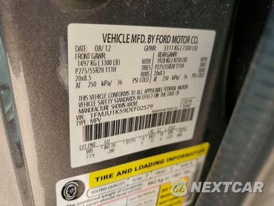 Zdjęcie 13 z 13 samochodu: 2013 FORD EXPEDITION LIMITED VIN:1FMJU1K59DEF02579 - miniatura