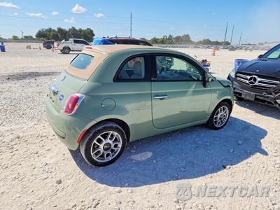 Trzecie zdjęcie samochodu z tyłu: 2015 FIAT 500 POP VIN:3C3CFFDR1FT624963 - miniatura