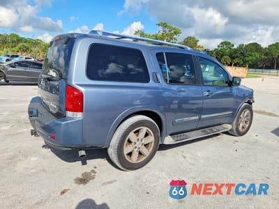 Trzecie zdjęcie samochodu z tyłu: 2012 NISSAN ARMADA SV VIN:5N1BA0ND1CN620327 - miniatura