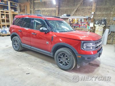 Czwarte zdjęcie samochodu z boku: 2023 FORD BRONCO SPORT BIG BEND VIN:3FMCR9B66PRD08014 - miniatura