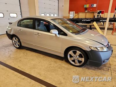 Czwarte zdjęcie samochodu z boku: 2009 HONDA CIVIC LX VIN:2HGFA16589H364533 - miniatura
