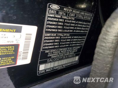 Zdjęcie 14 z 14 samochodu: 2014 LAND ROVER RANGE ROVER SUPERCHARGED VIN:SALGS2TF3EA196515 - miniatura