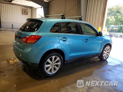 Trzecie zdjęcie samochodu z tyłu: 2014 MITSUBISHI OUTLANDER SPORT SE VIN:4A4AP4AU9EE021697 - miniatura
