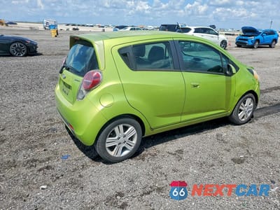 Trzecie zdjęcie samochodu z tyłu: 2014 CHEVROLET SPARK LS VIN:KL8CB6S98EC404796 - miniatura