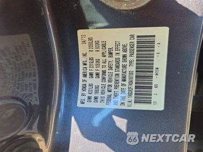 Zdjęcie 12 z 12 samochodu: 2013 HONDA ACCORD EX VIN:1HGCR2F74DA167093 - miniatura
