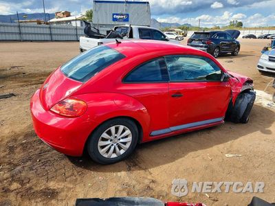Trzecie zdjęcie samochodu z tyłu: 2014 VOLKSWAGEN BEETLE VIN:3VWFP7AT1EM600423 - miniatura