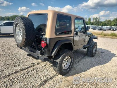 Trzecie zdjęcie samochodu z tyłu: 1997 JEEP WRANGLER / TJ SPORT VIN:1J4FY19SXVP473491 - miniatura