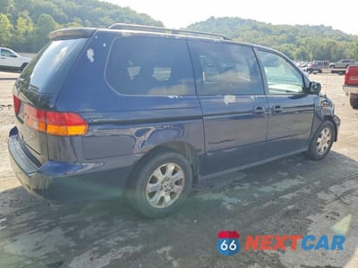 Trzecie zdjęcie samochodu z tyłu: 2003 HONDA ODYSSEY EX VIN:5FNRL18633B154284 - miniatura