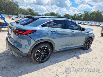 Trzecie zdjęcie samochodu z tyłu: 2022 INFINITI QX55 LUXE VIN:3PCAJ5J33NF103705 - miniatura