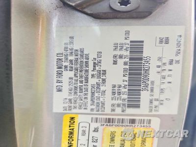 Zdjęcie 13 z 13 samochodu: 2017 FORD FUSION TITANIUM VIN:3FA6P0D90HR273455 - miniatura