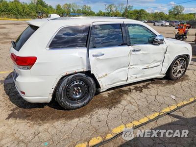 Trzecie zdjęcie samochodu z tyłu: 2021 JEEP GRAND CHEROKEE OVERLAND VIN:1C4RJFCG8MC589237 - miniatura