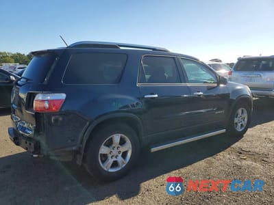 Trzecie zdjęcie samochodu z tyłu: 2008 GMC ACADIA SLE VIN:1GKEV13728J222751 - miniatura